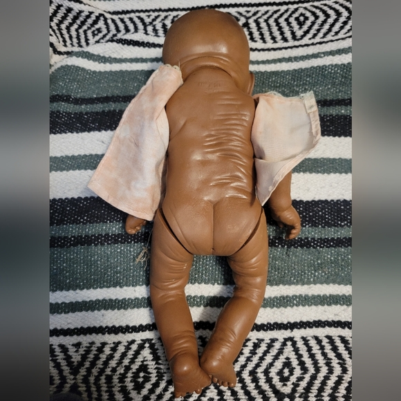 Doll Newborn Baby Girl Anatomically Correct  African American Hospital Blue Eyes - Picture 12 of 16